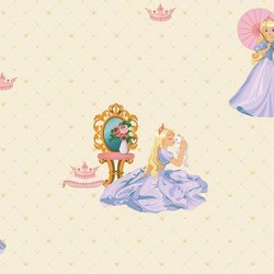 8910-1 Ada Kids Duvar Kağıdı – Çocuklar İçin Eğlenceli ve Renkli Desenler