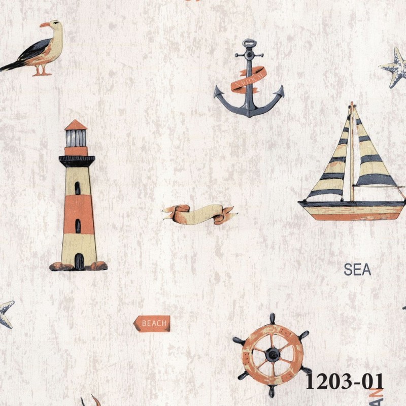 1203-01 Deco Junior Duvar Kağıdı ile Çocuk Odalarına Renkli Hayaller Katın