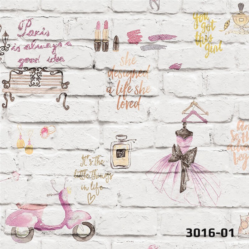 3016-01 Deco Stone Duvar Kağıdı ile Taş Dokulu Şıklık