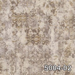 5004-02 Retro Duvar Kağıdı