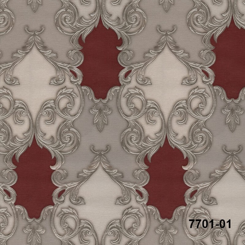 7701-01 Vitoria Duvar Kağıdı ile Klasik ve Zarif Mekanlar Yaratın
