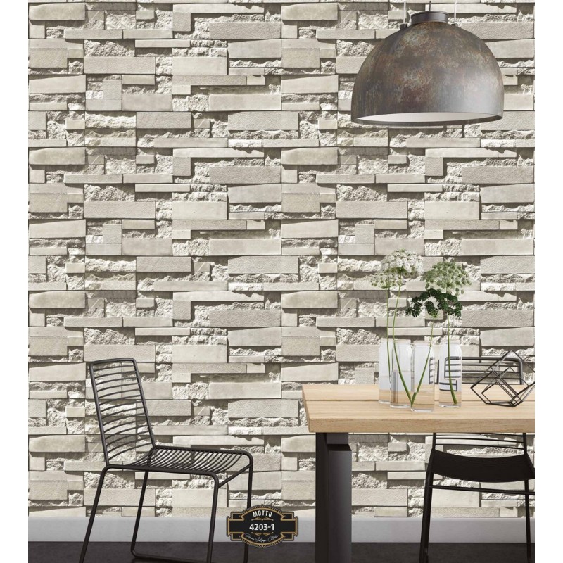 4203-1 Motto Duvar Kağıdı ile Modern ve İlham Veren Mekanlar Tasarlayın