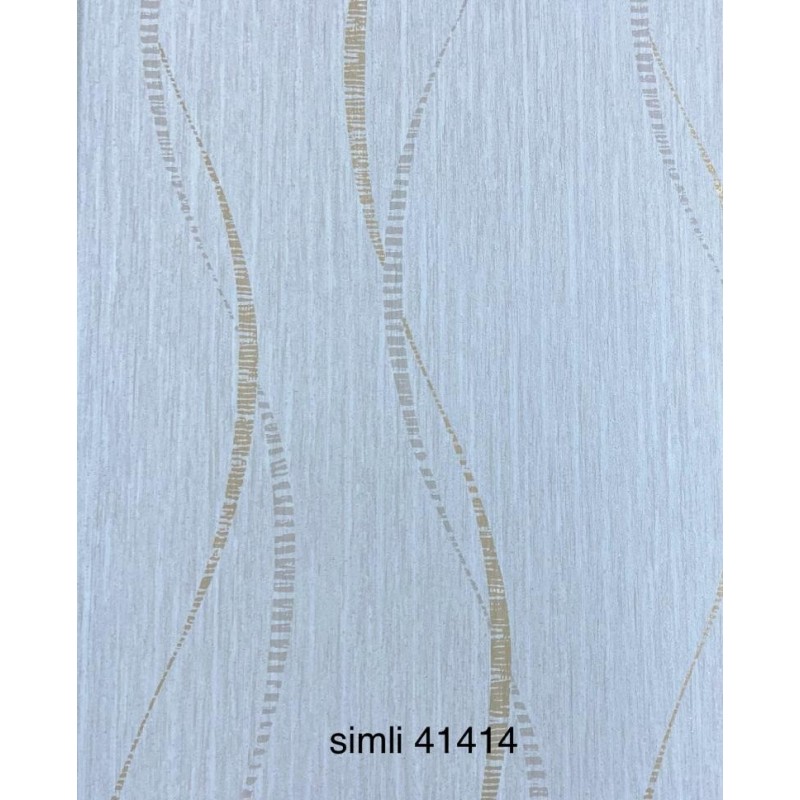 41414 Model Benzersiz Tasarımlı Royal Black Duvar Kağıdı