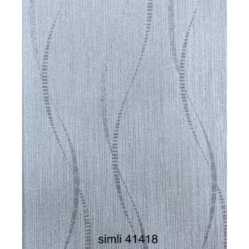 41418 Model Benzersiz Tasarımlı Royal Black Duvar Kağıdı