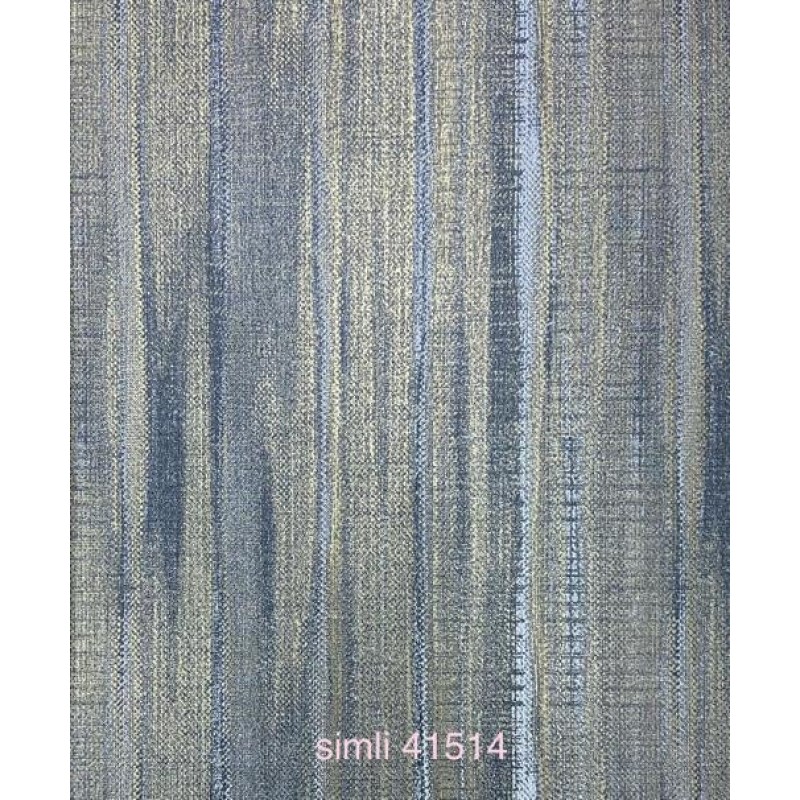 41514 Model Benzersiz Tasarımlı Royal Black Duvar Kağıdı