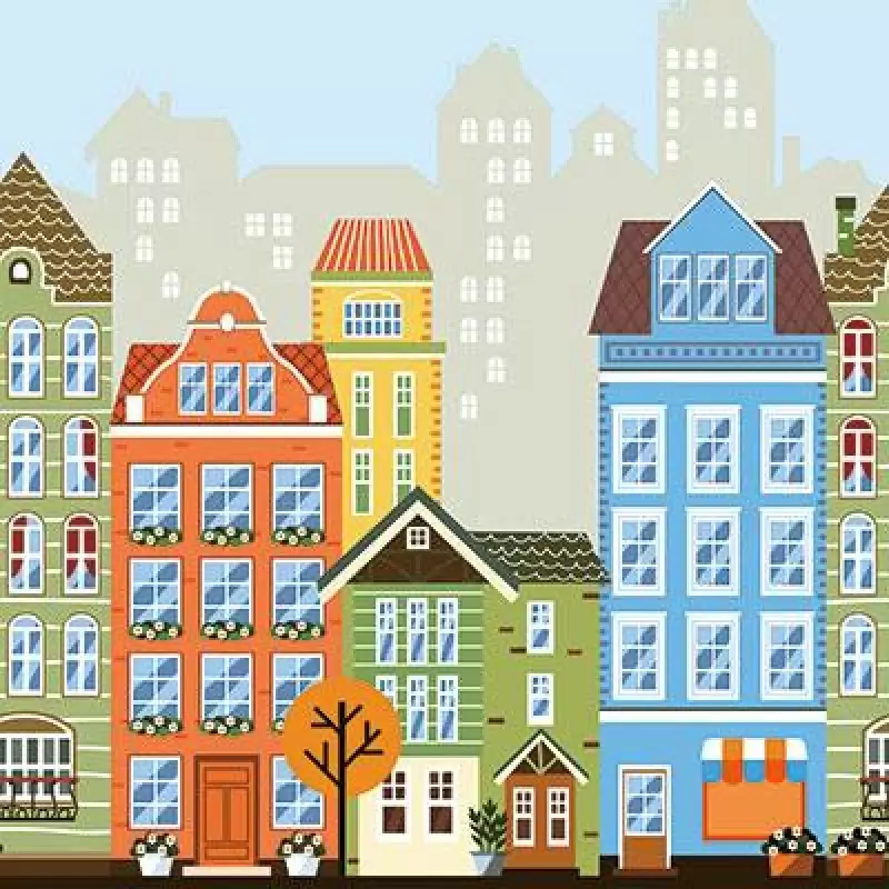 8903-1 Ada Kids Duvar Kağıdı – Çocuklar İçin Eğlenceli ve Renkli Desenler