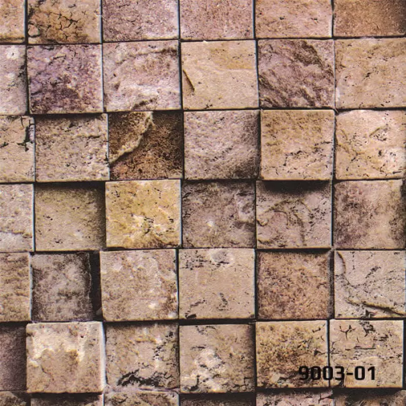 9003-01 Deco Stone Duvar Kağıdı ile Taş Dokulu Şıklık