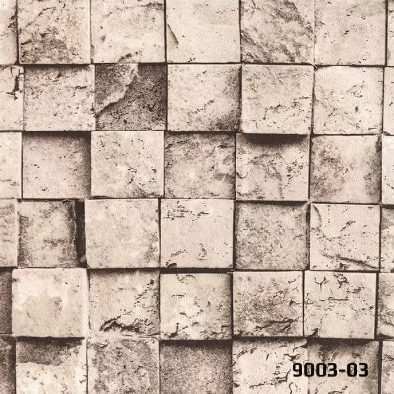 9003-03 Deco Stone Duvar Kağıdı ile Taş Dokulu Şıklık