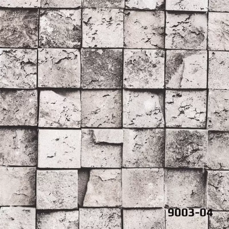 9003-04 Deco Stone Duvar Kağıdı ile Taş Dokulu Şıklık