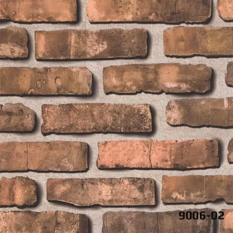 9006-02 Deco Stone Duvar Kağıdı ile Taş Dokulu Şıklık