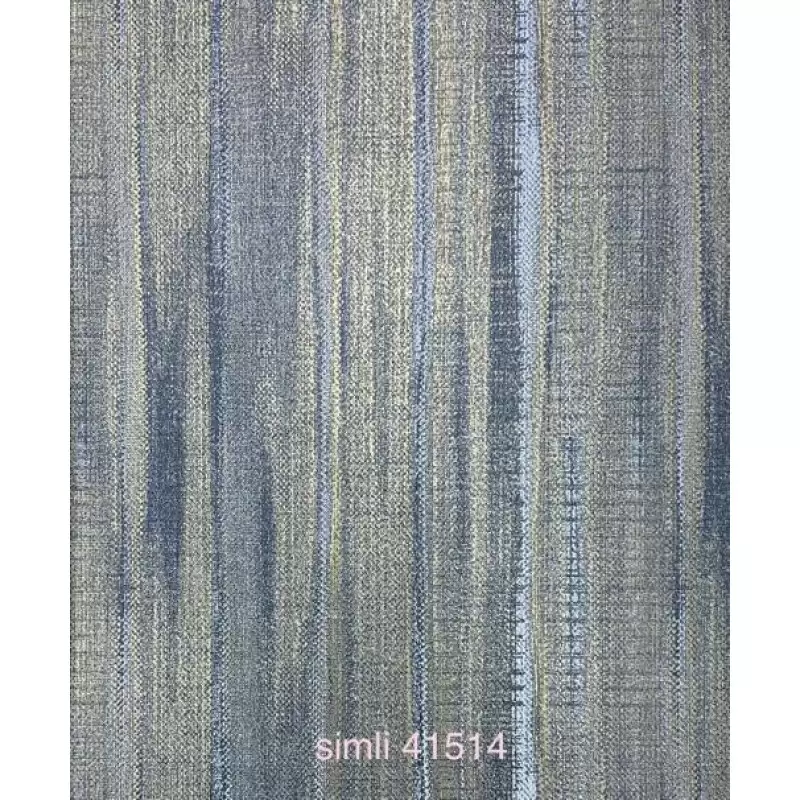 41514 Model Benzersiz Tasarımlı Royal Black Duvar Kağıdı